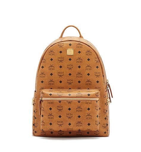 fake mcm book bags|large mcm backpack black price.